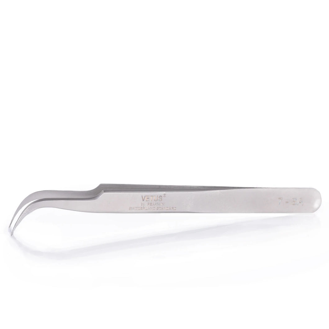 Lash Extension Curved Tweezer
